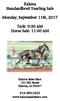 Kalona Standardbred Yearling Sale. Tack: 9:30 AM Horse Sale: 11:00 AM