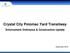 Crystal City Potomac Yard Transitway. Enforcement Ordinance & Construction Update