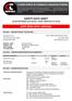 SAFETY DATA SHEET ISSUED SEPTEMBER 2014 (VALID 5 YEARS FROM DATE OF ISSUE) ASPR ZERO-SPAT AEROSOL