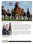 MARK JOHNSON. Mark Johnson, one of the most popular and acclaimed horse racing commentators in Britain, joined an elite group in the spring of