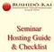 Seminar Hosting Guide & Checklist