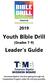 Youth Bible Drill. Leader s Guide