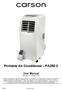 Portable Air Conditioner - PA250 II