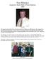 Tom Whitaker Saugerties Sports Hall of Fame Inductee 2009