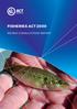 FISHERIES ACT 2000 REVIEW CONSULTATION REPORT