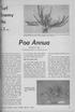 Poa Annua. By Cecil F. Kerr. Turf Manager, Rhodia, Inc., Chipman