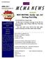 MCMA NEWS is published by the Metroplex Car Modelers Association P.O. BOX Carrolton, TX Ambassador of Good Will-Joey Lemming