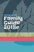 MAYACAMA GOLF CLUB. Family Guide 2018