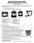 ErgoLite P/N 17904, & J17904, J17906 Series Saddle Instructions/Warnings