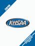 2019 KHSAA State Bowling Championships Instructions. Table of Contents Executive Drive Lexington, Ky.,