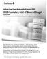 Anthem Blue Cross MedicareRx Standard (PDP) 2019 Formulary (List of Covered Drugs) Please read: ,
