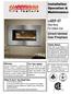 L42DF-ST (See-thru) For Indoor Use Direct-Vented Gas Fireplace