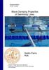 Wave-Damping Properties of Swimming Lines