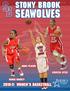 Table of Contents. seawolves. Jodie Plikus. Kirsten Jeter. Misha Horsey WoMen s Basketball