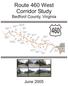 Route 460 West Corridor Study