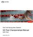 Surf Life Saving New Zealand. NZ Pool Championships Manual. 50m Pool