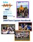 2008 Team Captain Handbook