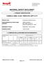 MATERIAL SAFETY DATA SHEET Prepared to U.S. OSHA, CMA, ANSI and Canadian WHMIS Standards
