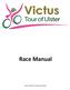 Race Manual. Under Cycling Ireland Technical Rules and Regulations