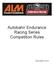 Autobahn Endurance Racing Series Competition Rules