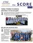 the S C O R E Valley Christian Academy wins Boys 1A Soccer gold RJC girls win provincial silver December, 2012 Volume 5 Issue 3