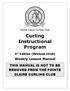 Curling Instructional Program