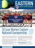 50 Love Women Capture National Championship SECTION NEWS JANUARY