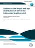 Update on the length and age distribution of SBT in the Indonesian longline catch