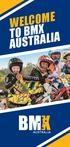WELCOME TO BMX AUSTRALIA