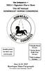 Your Invitation to ~~ MHA s Signature Horse Show The 40thAnnual DOWNEAST HORSE CONGRESS