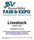 Showcasing Agriculture, Education, & Youth to Enhance our Texas Culture. Livestock. Exhibitor Book. September 5-8, 2013
