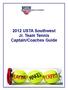2012 USTA Southwest Jr. Team Tennis Captain/Coaches Guide