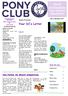 Your DC s Letter. North Staffordshire Hunt Branch Newsletter. Julie. New Format for Branch Competitions. Dear All, As I ve been compiling