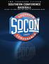 2015 SOCON BASEBALL Southern Conference Baseball Media Guide