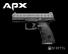 INTRODUCING THE NEW APX TOP SAFETY THE ULTIMATE STRIKER PISTOL FROM BERETTA.