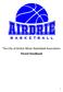 The City of Airdrie Minor Basketball Association Parent Handbook