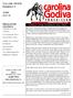 Carolina Godiva Track Club, Vol. XXXIX, No. 8 Jun 2014 Page 1