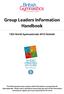 Group Leaders Information Handbook 15th World Gymnaestrada 2015 Helsinki
