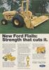 New Ford Flails: Strength that cuts it