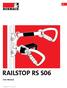 RAILSTOP RS S06. User Manual 0158 EN 353-1:2014