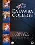 Catawba College Basketball Guide