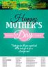 Day. Happy MOTHER S. Thank-you for all your support and all the work you do for us. Love you xoxo. SAINT MARY S HOCKEY CLUB NEWSLETTER Issue