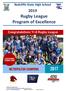 Rugby League Program of Excellence