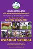 LIVESTOCK SCHEDULE The Monmouthshire Showground, Redbrook Road, Monmouth NP25 4LG. ONLINE ENTRIES ONLY visit