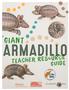 giant ARMADILLO teacher resource guide