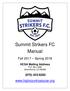 Summit Strikers FC Manual