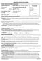 MATERIAL SAFETY DATA SHEET BELLE-AIRE FRAGRANCES, INC.