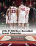 NIU Men s Basketball Season Prospectus