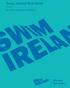 Swim Ireland Rule Book. for Clubs, Members & Affiliates