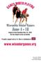 Wisconsin Senior Games. June4-18. Registration Deadline May 14, 2016 On-line Registration Available. Proudly supported by St.